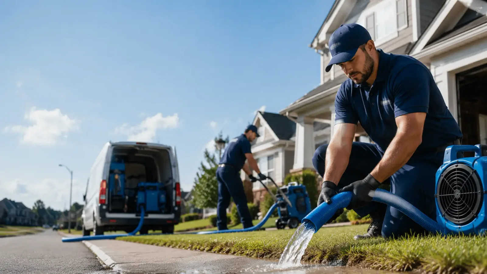 Flood Damage Restoration in Offutt Afb, NE